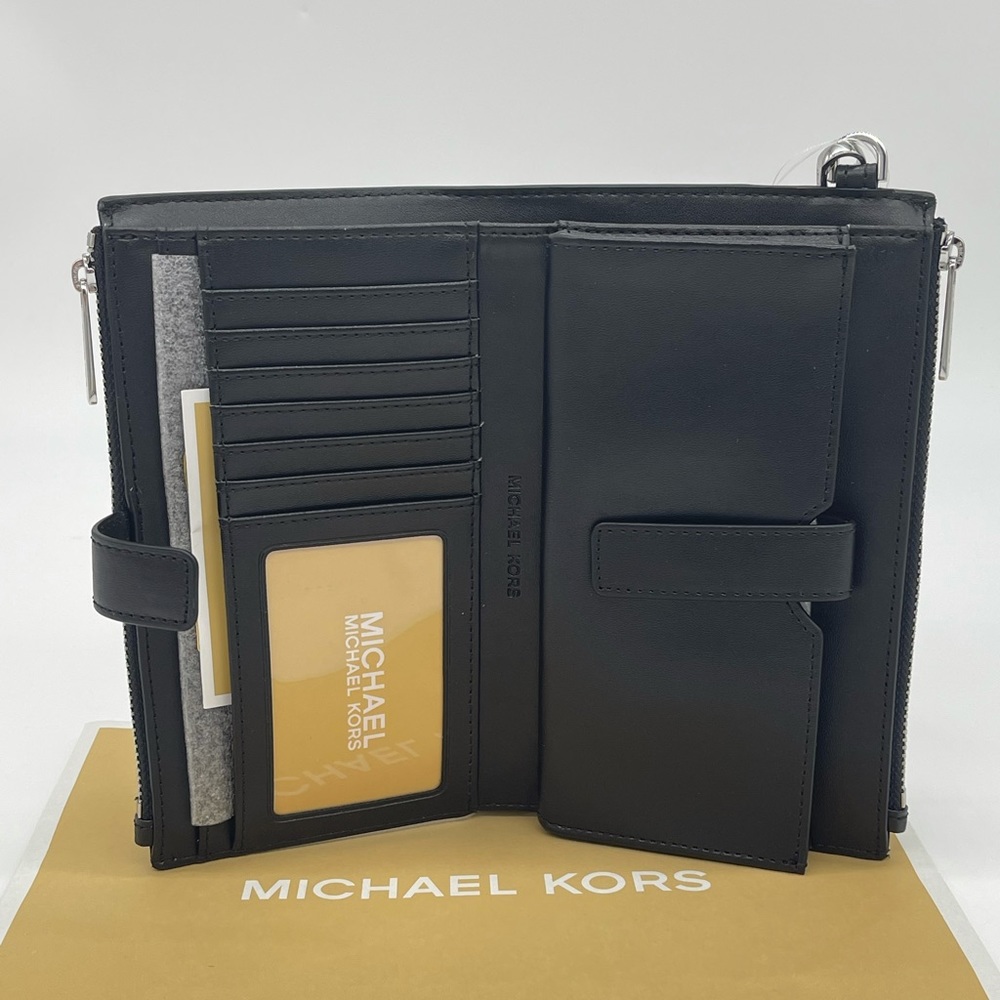 Michael Kors Large Double Zip Wallet Wristlet - Picture 7 of 10